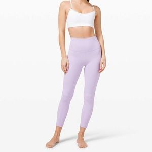 Align pant 25” lavender dew